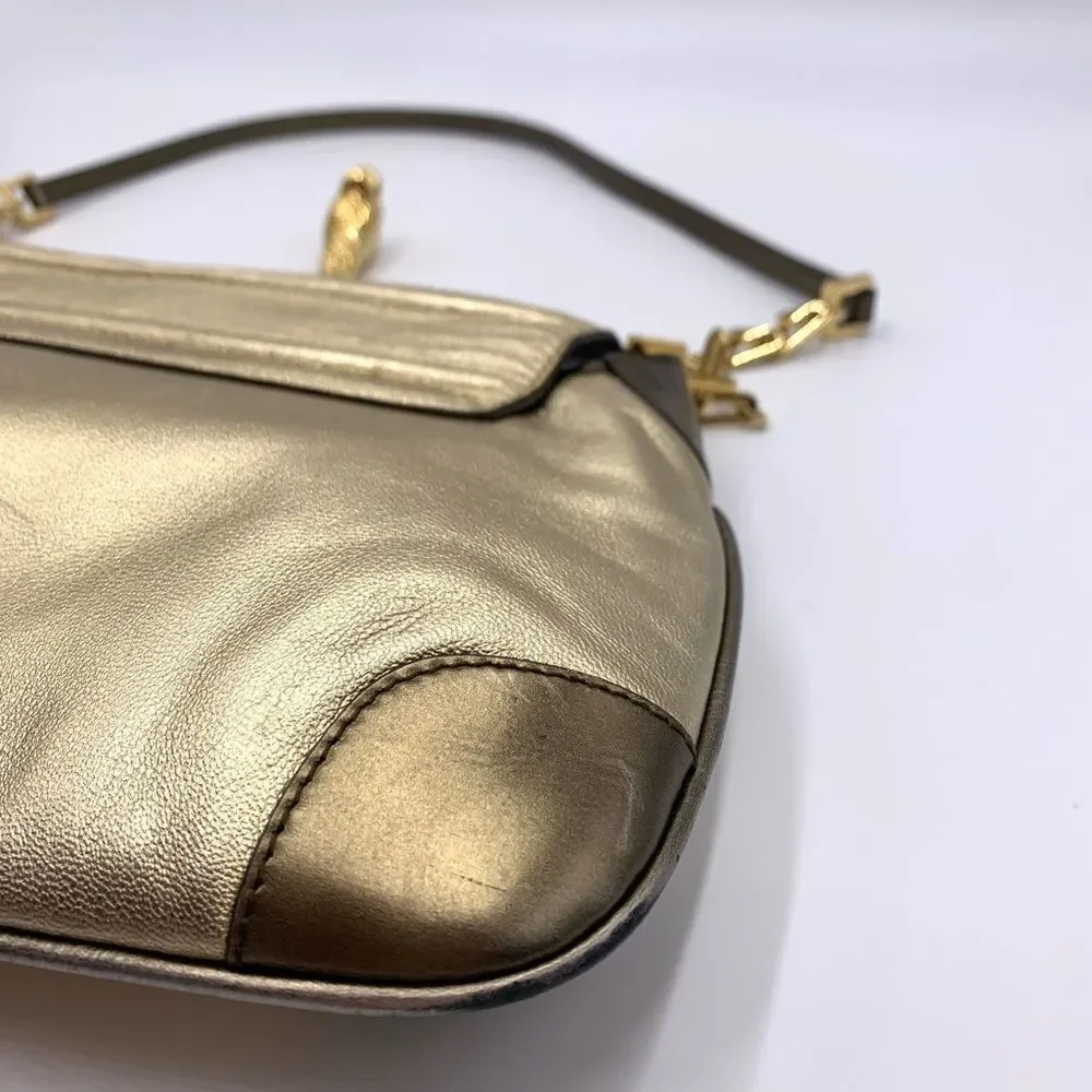 Auth 90s Vtg Tiger’s Head Animalier Evening Bag by Tom Ford for GUCCI Collectors